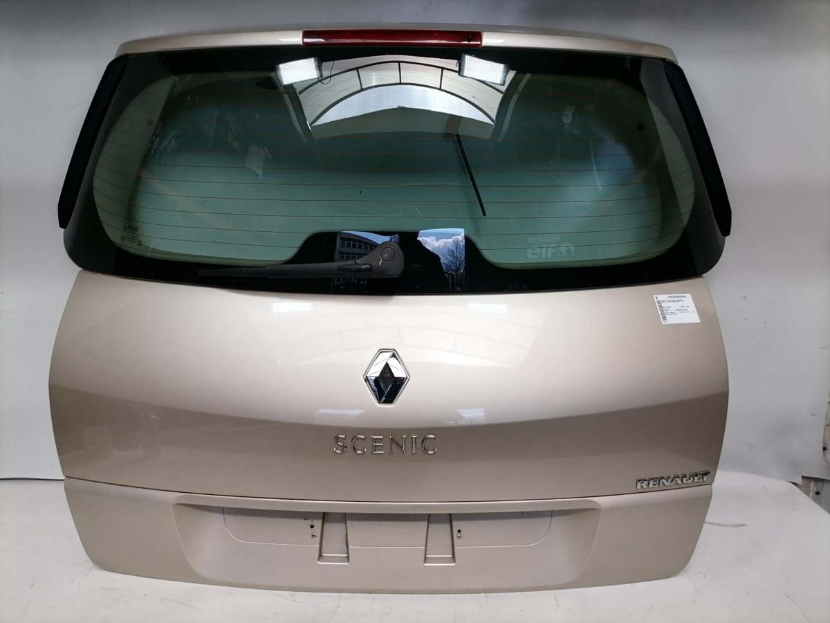 Renault Scenic 2 original Heckklappe mit Heckscheibe TED11 Dakotabeige Bj.2007
